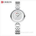 Curren Women's Watch Luxury Brand Fashion Stainless Steel Wristwatches Ladies Black Female Clock 2020